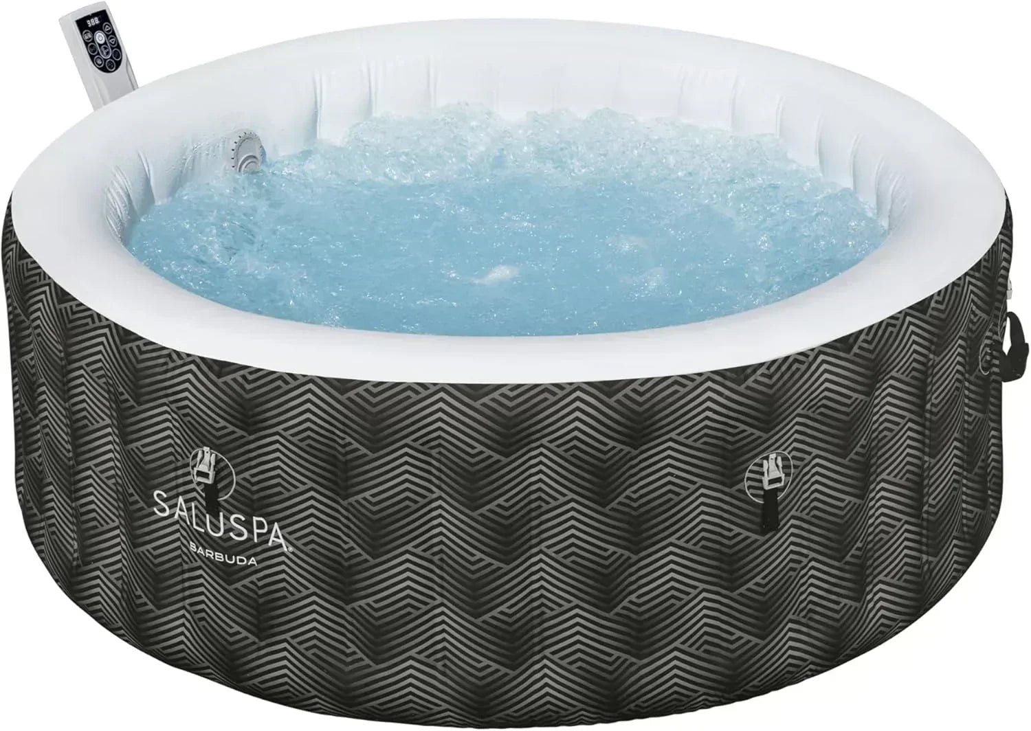 Bestway SaluSpa Miami EnergySense AirJet Inflatable Hot Tub Spa 71 x 26 Portable Hot Tub