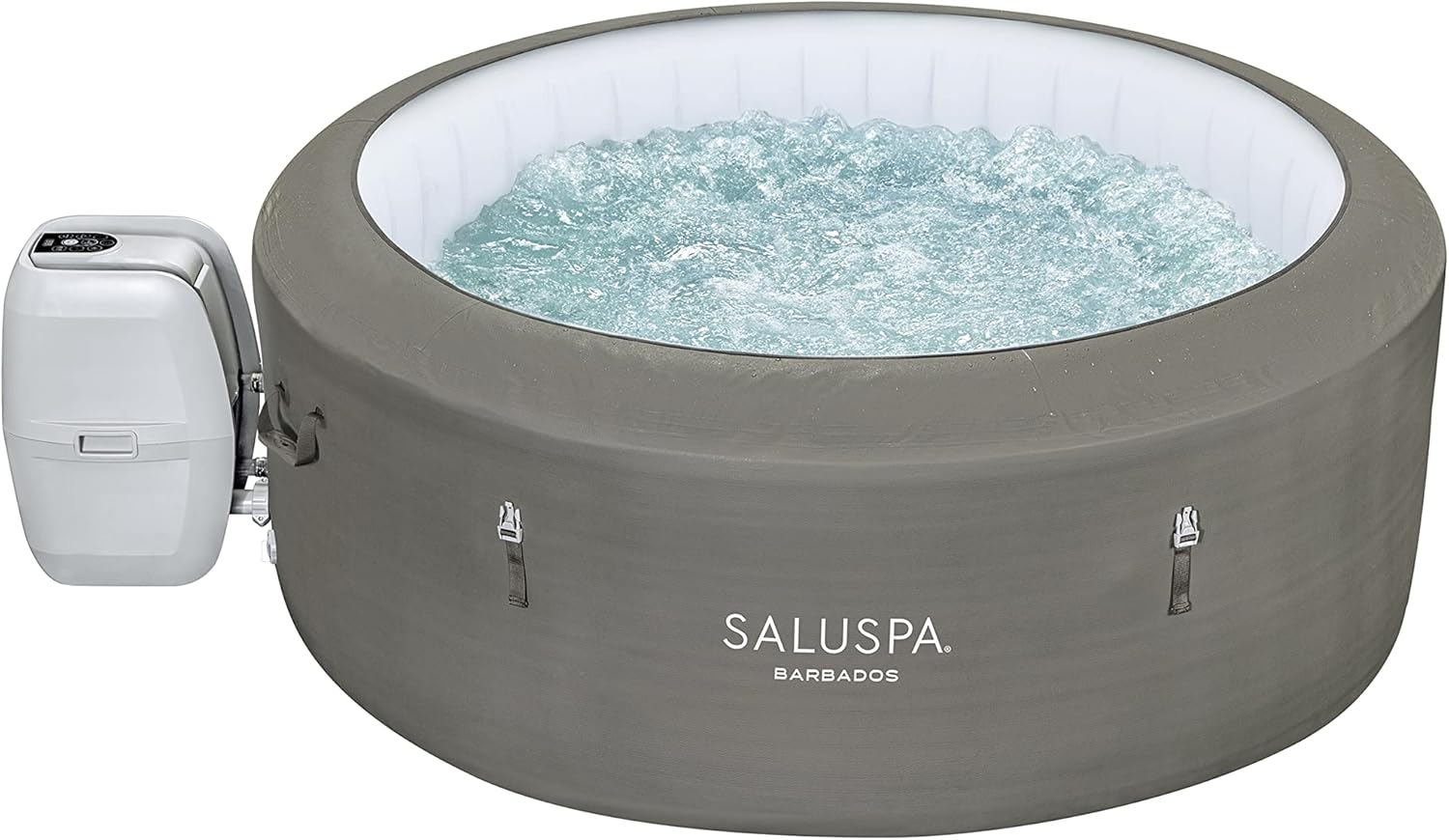 Bestway SaluSpa Miami EnergySense AirJet Inflatable Hot Tub Spa 71 x 26 Portable Hot Tub