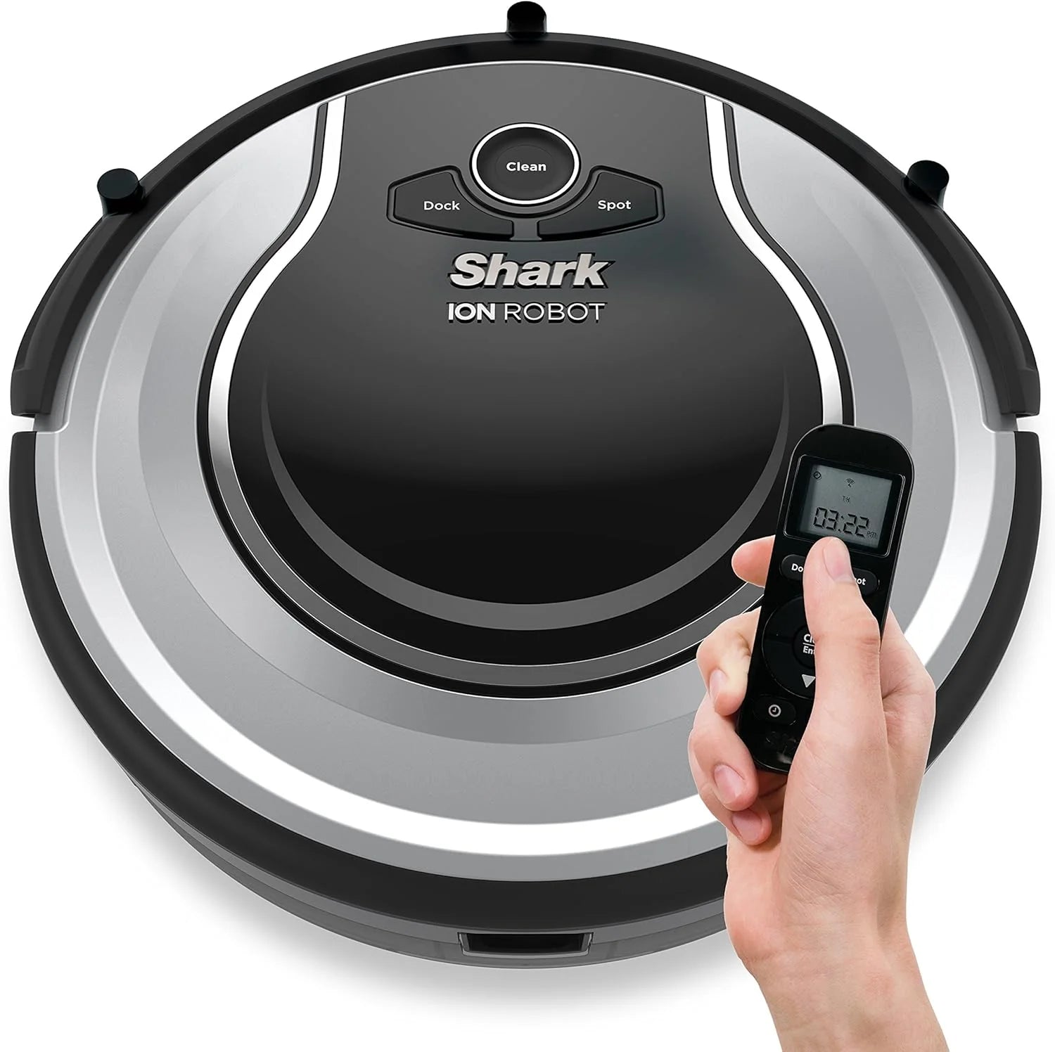 AI Robot Vacuum with XL HEPA Self-Empty Base, Bagless, 60-Day Capacity, LIDAR Navigation, Perfect for Pet Hair, Compatible with Alexa, Wi-Fi Connected, Carpet & Hard Floor, Black